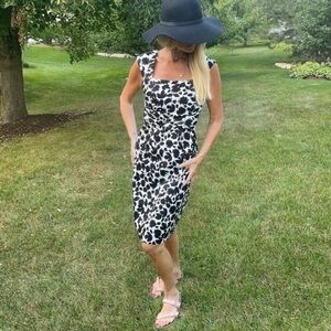 Donna Ricco Black and White Dress